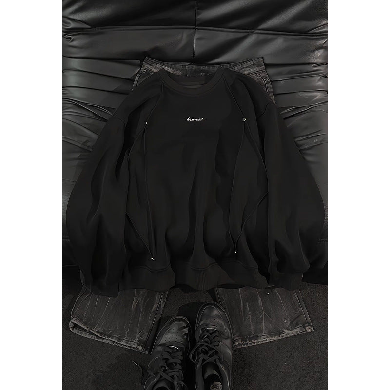 Damen Lässiger Oversized Sweatshirt mit eleganten Akzenten Echo Archiv