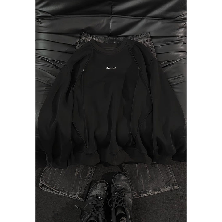 Damen Lässiger Oversized Sweatshirt mit eleganten Akzenten Echo Archiv