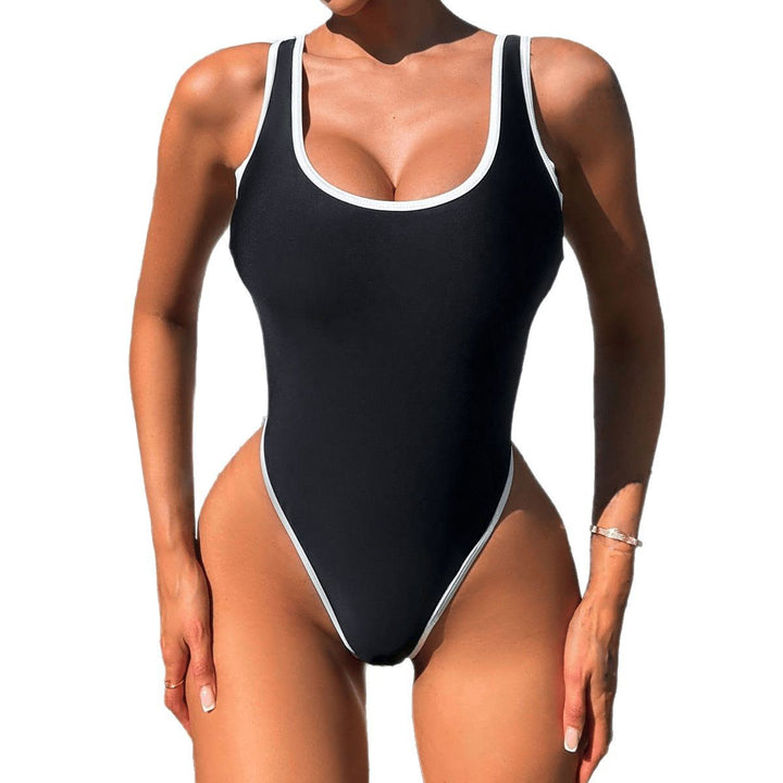 Damen Vintage Sportlicher Badeanzug Echo Archiv