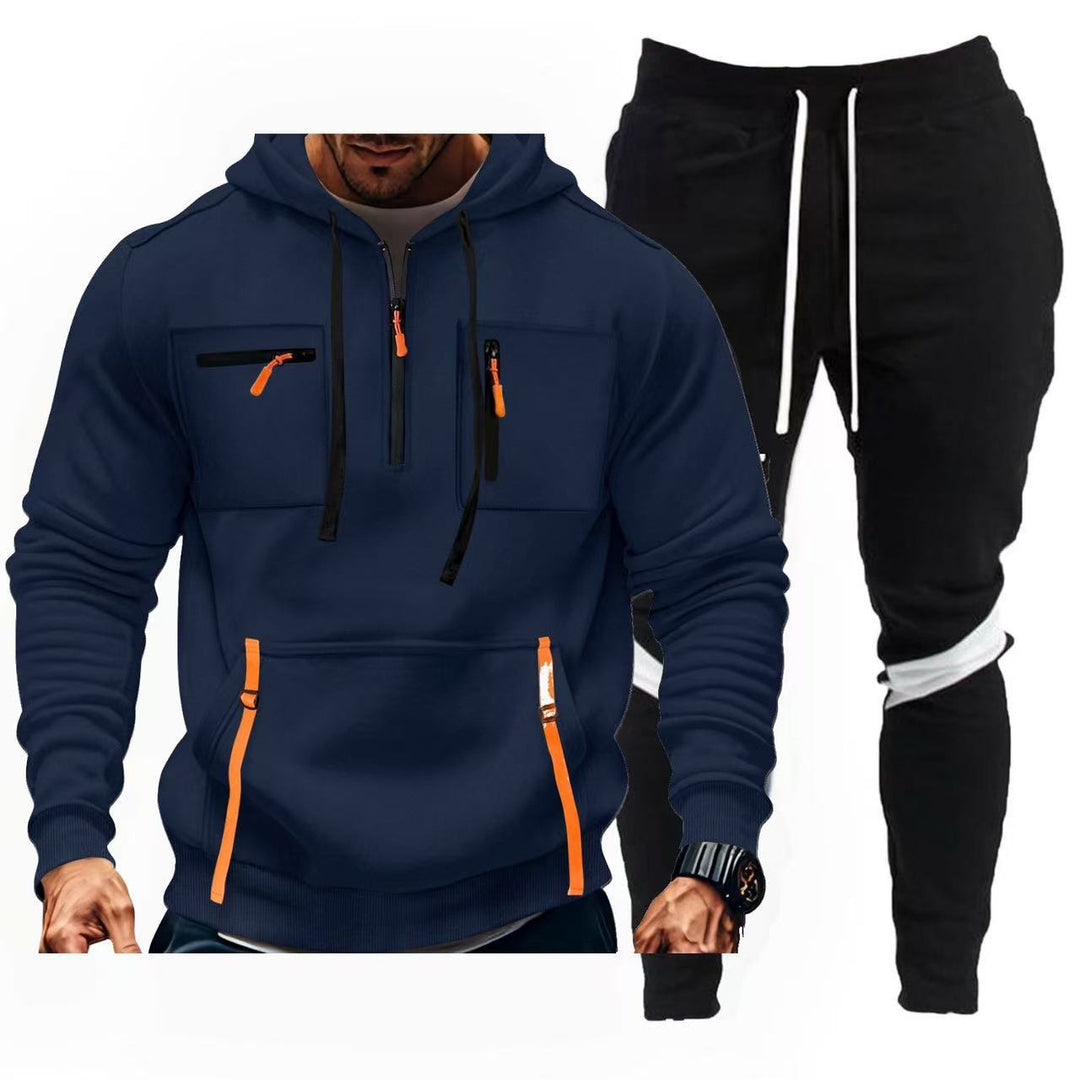 Herren sportliches Hoodie- und Jogginghosen-Set Echoarchiv