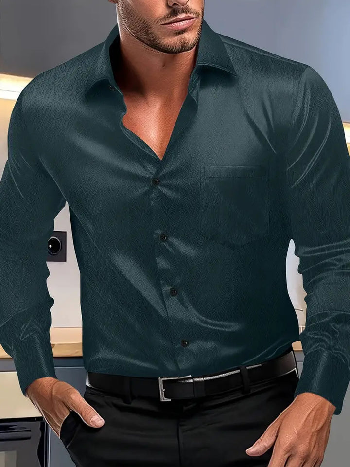 Herren elegantes und modernes Hemd Echoarchiv