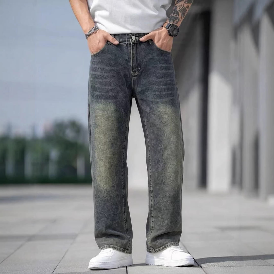 Herren lässige Jeans mit einzigartigem Design Echo Archiv