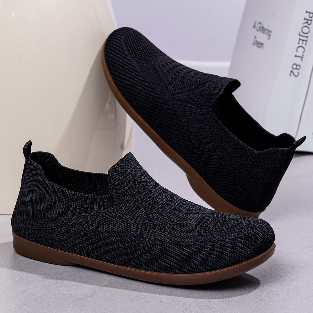 Damen Bequeme Stretch-Sneaker mit rutschfester Sohle Echo Archiv