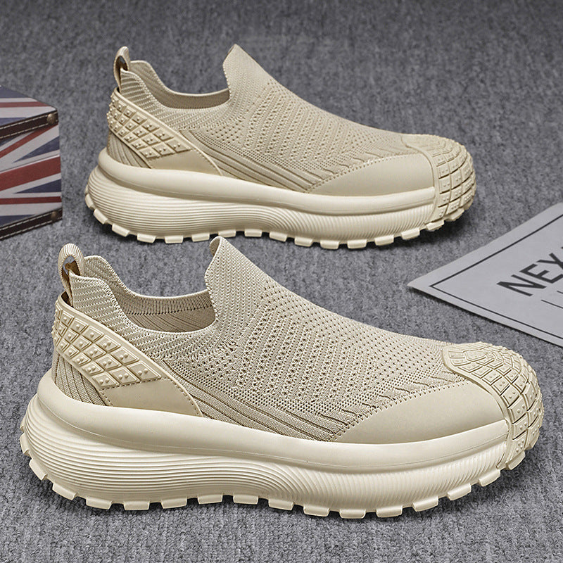 Damen Komfortable Slip-On Sneakers für den Alltag mit rutschfester Sohle und atmungsaktiver Konstruktion Echo Archiv