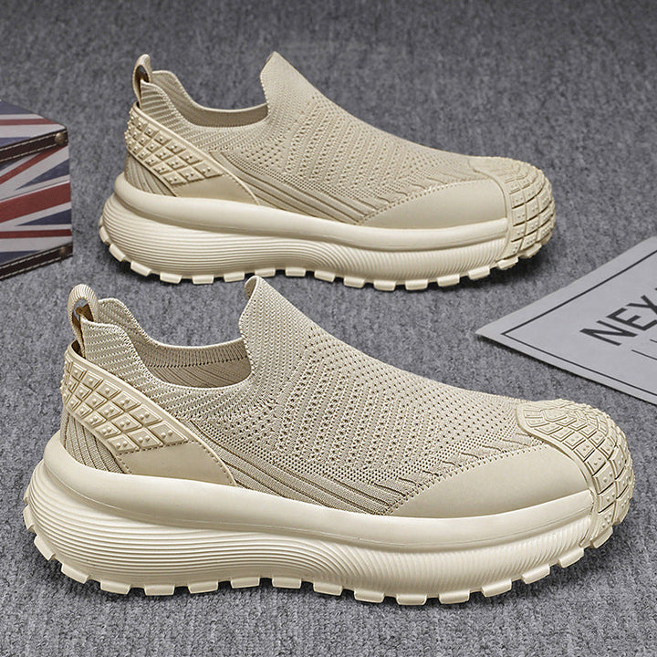 Damen Komfortable Slip-On Sneakers für den Alltag mit rutschfester Sohle und atmungsaktiver Konstruktion Echo Archiv