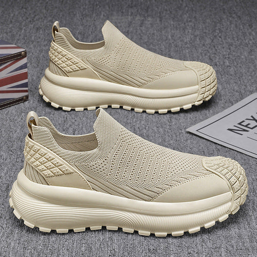 Damen Komfortable Slip-On Sneakers für den Alltag mit rutschfester Sohle und atmungsaktiver Konstruktion Echo Archiv