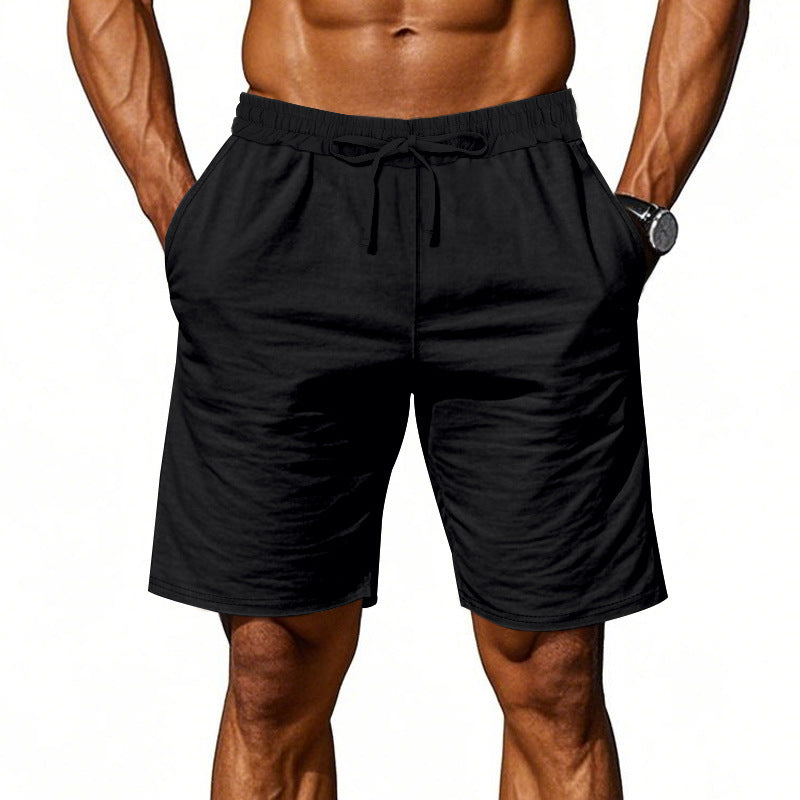 Herren nan lässige Baumwollmix Freizeitshorts mit elastischem Bund und Seitentaschen Echo Archiv