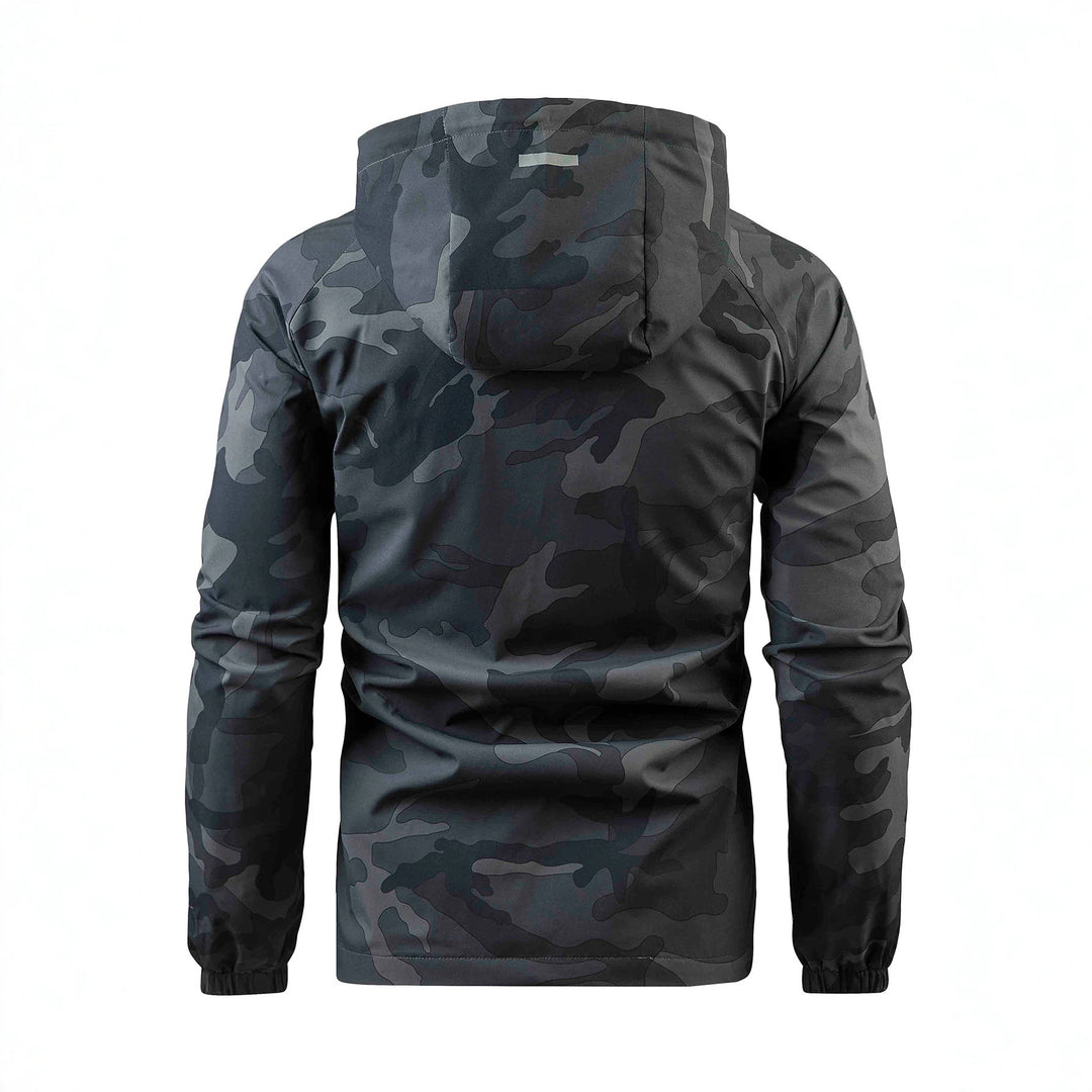 Herren Sportliche Camo-Funktionsjacke Echo Archiv