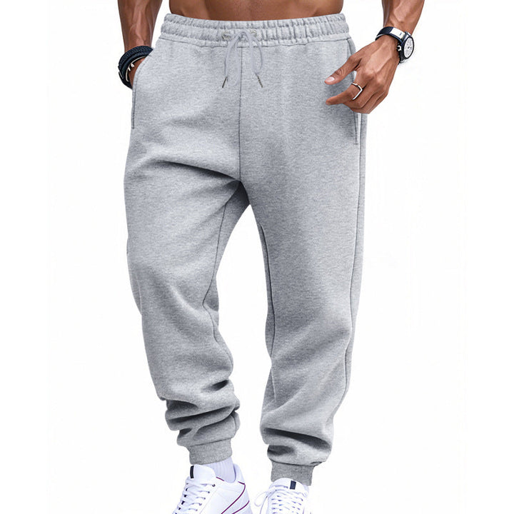 Herren modische Jogginghose mit elastischem Bund und seitlichen Taschen Echoarchiv