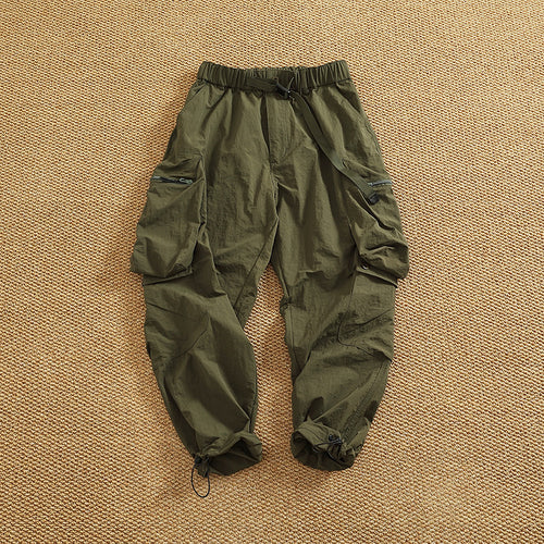 Herren Cargo-Hose mit praktischen Taschen und elastischem Bund Echoarchiv