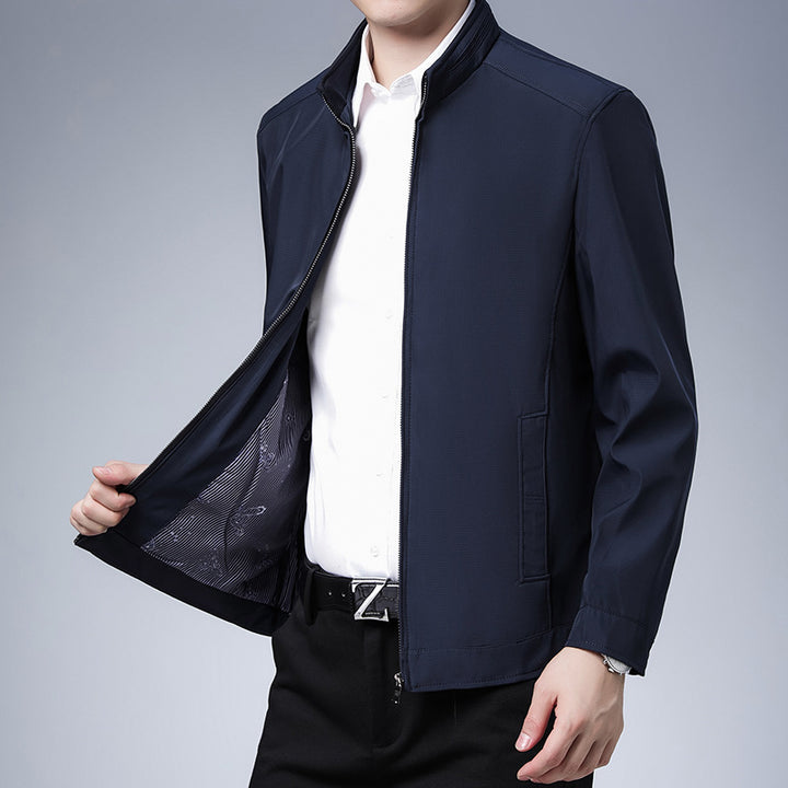 Herren sportliche Übergangsjacke mit moderne Schnitte und funktionalen Taschen Echoarchiv