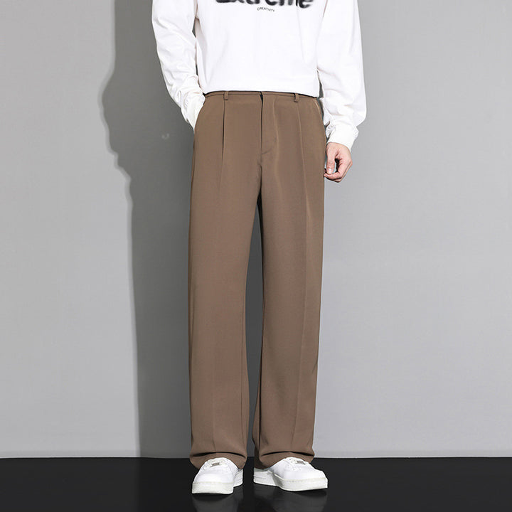 Herren Elegante und bequeme Bundfalten-Hose