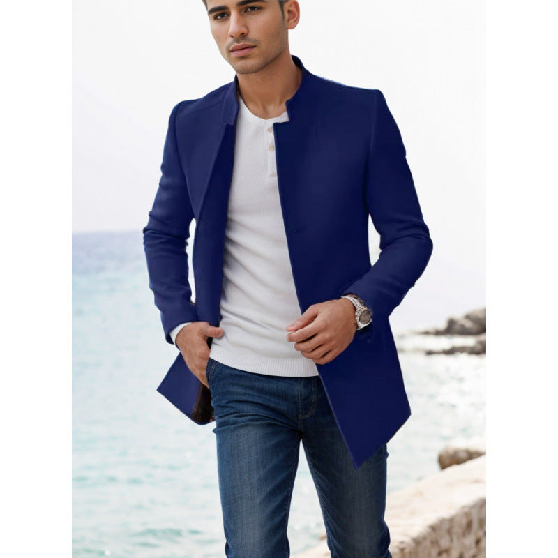 Herren modische Freizeitjacke mit modernen Details Echoarchiv