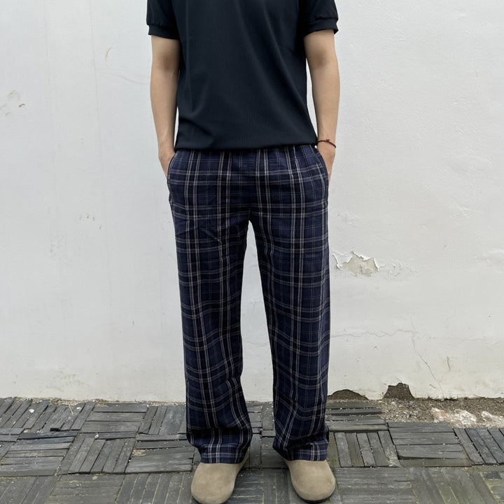 Damen Bequeme Schlafhose aus Flanell Echo Archiv