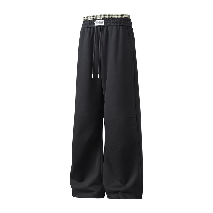 Herren weite Freizeithose aus atmungsaktivem Baumwollmix mit elastischem Bund und seitlichen Taschen Echoarchiv