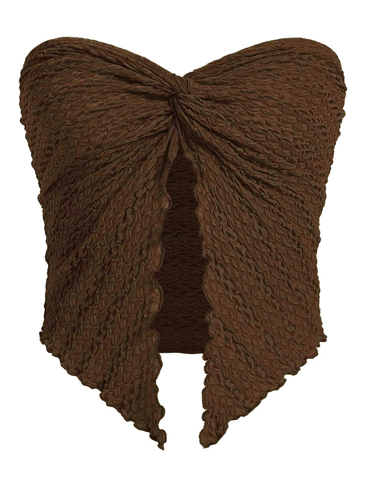 Damen ärmelloses Top mit elegantem Wickeldesign Echo Archiv
