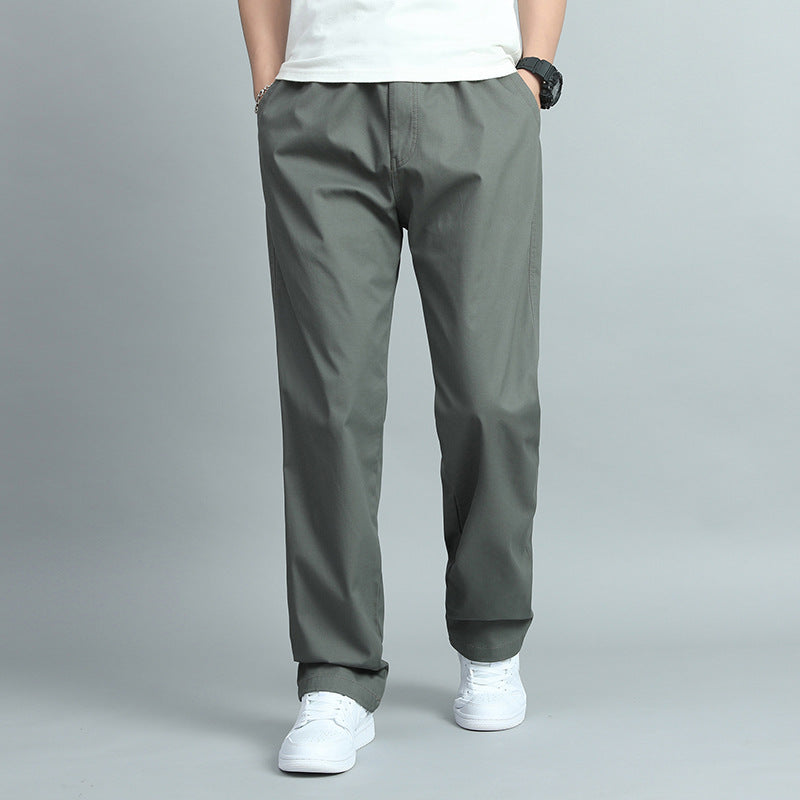 Herren Bequeme Chino Baumwollhose Echo Archive