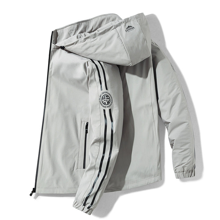 Herren Wetterfeste Sportjacke Echo Archiv