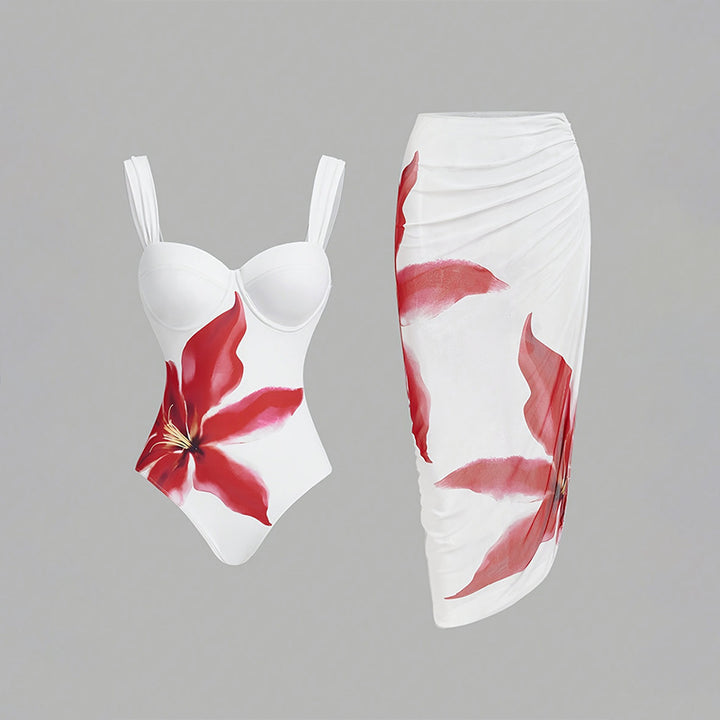 Damen Bademode-Set mit floralem Design Echo Archiv