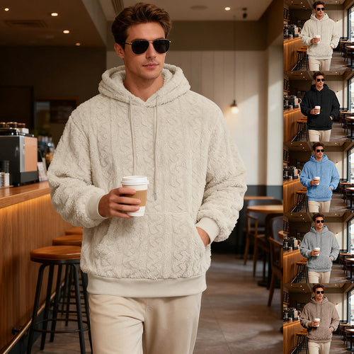 Herren Kuscheliger Kapuzenpullover Echoarchiv
