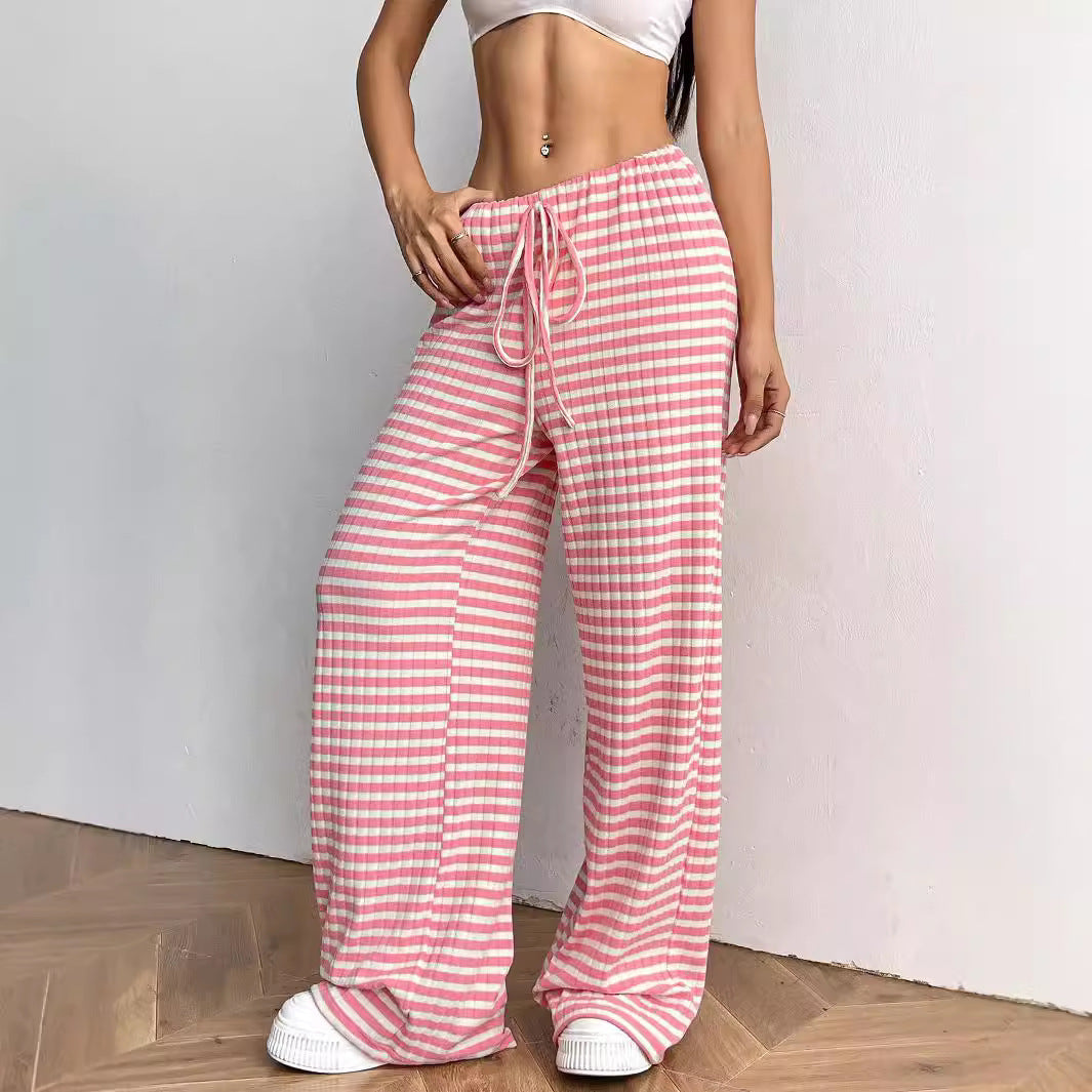 Damen Bequeme Weite Freizeit-Hose Echo Archiv