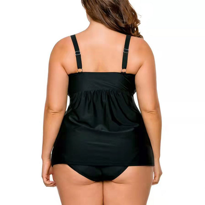 Damen Tankini-Badeanzug mit schmeichelndem Schnitt und verstellbaren Trägern Echo Archiv