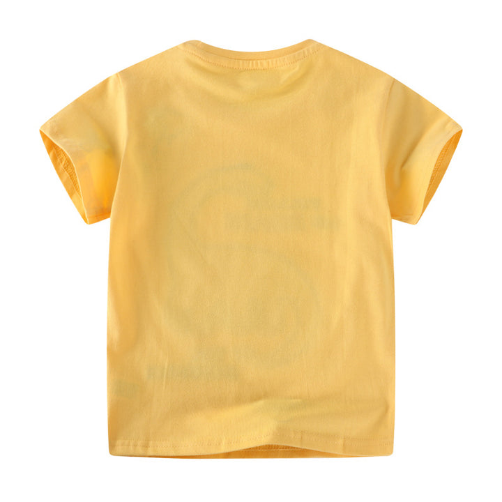 Jungen T-Shirt mit kreativen Dinosaurier-Applikationen Echo Archiv