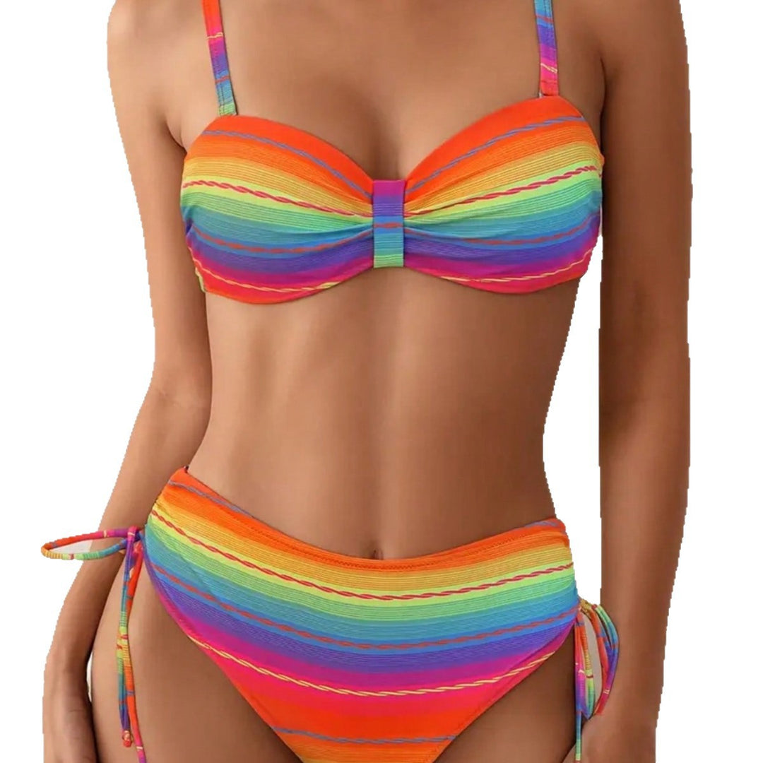 Damen Bikini-Set mit komfortablem Bügel und einstellbaren Trägern Echo Archiv
