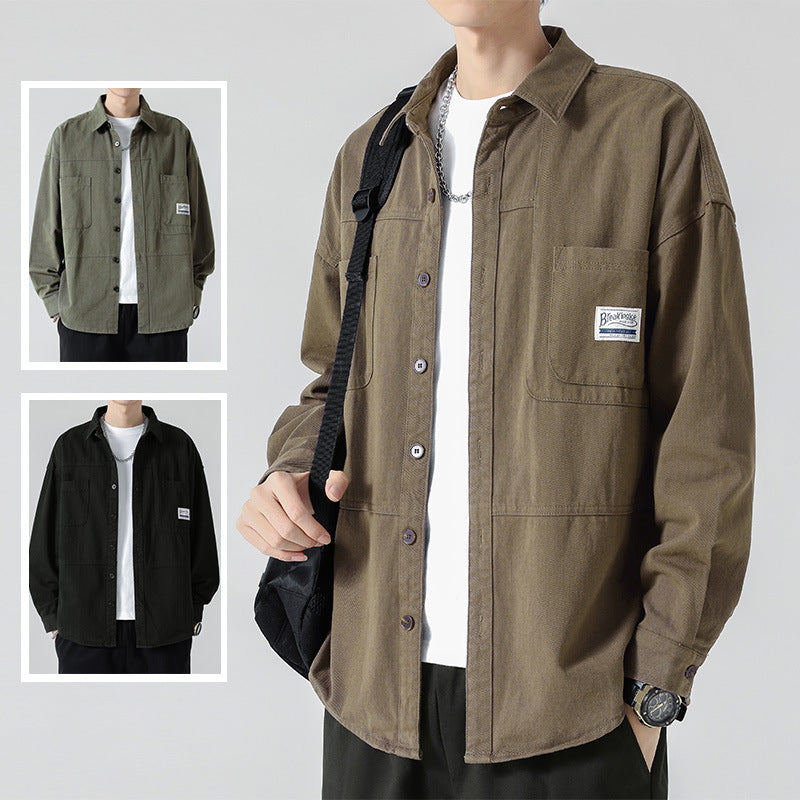 Herren lässige Utility-Jacke Echoarchiv