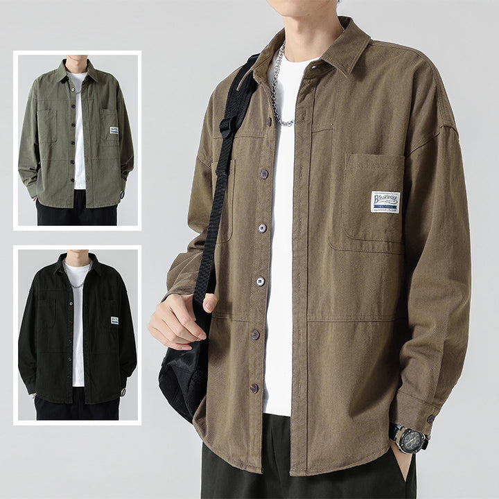 Herren lässige Utility-Jacke Echoarchiv
