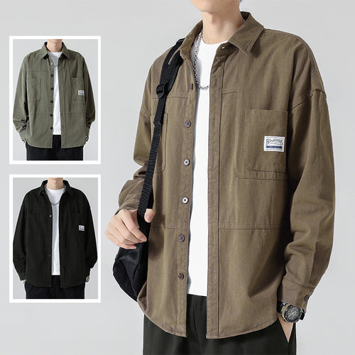 Herren lässige Utility-Jacke Echoarchiv