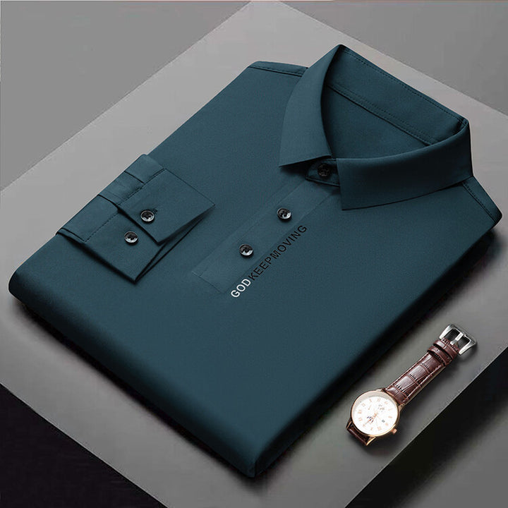 Herren Polo-Shirt mit feuchtigkeitsregulierendem Material Echoarchiv