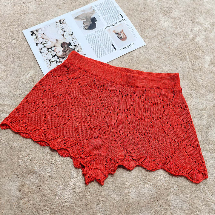 Damen Häkelstrandshorts Echo Archiv