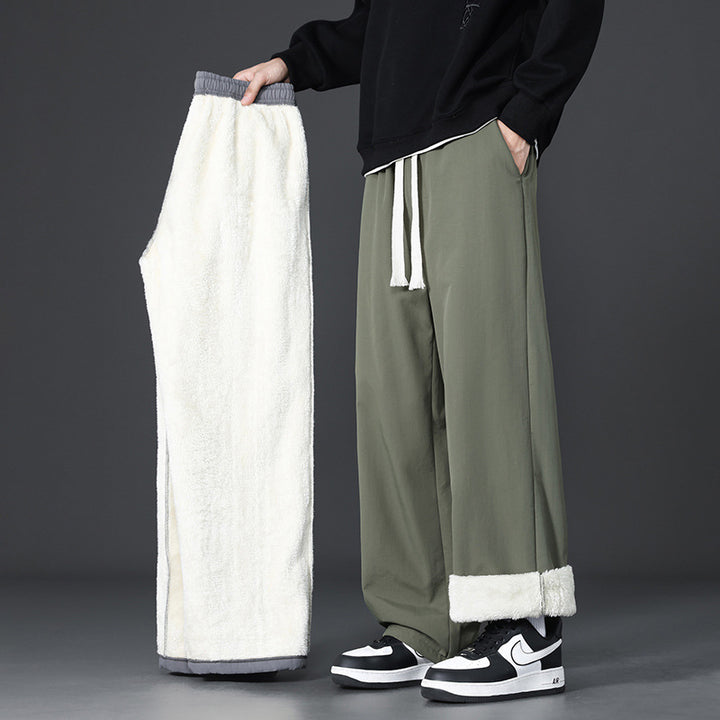 Herren Gemütliche Oversized Freizeithose