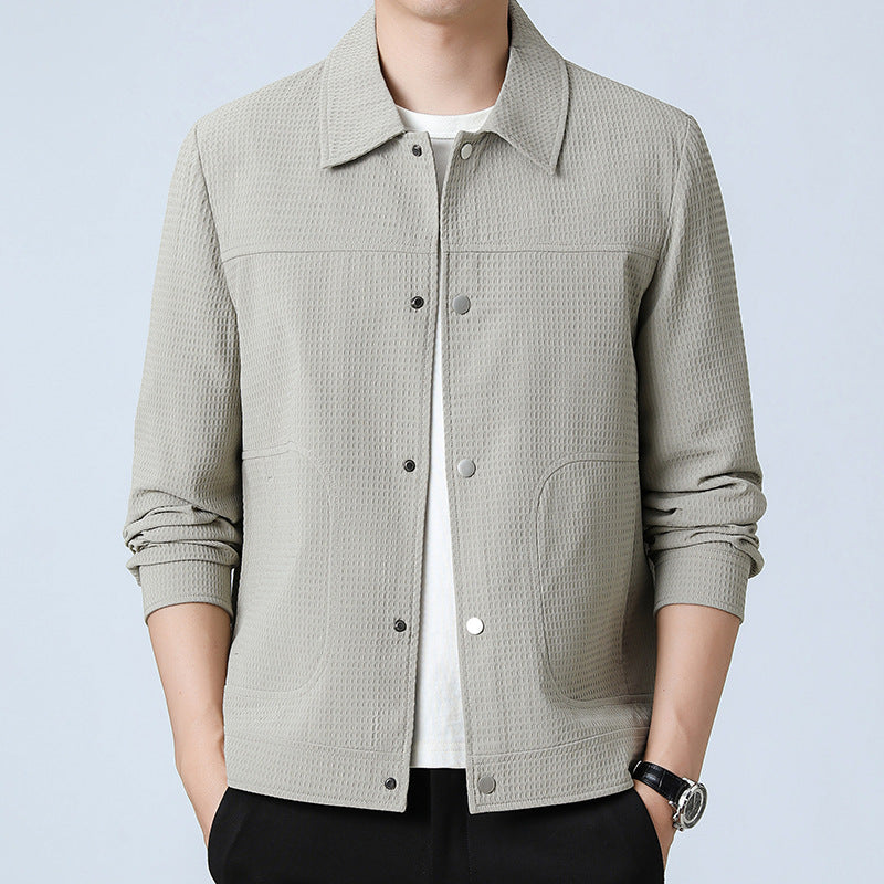 Herren Moderne Freizeitjacke Echo Archiv