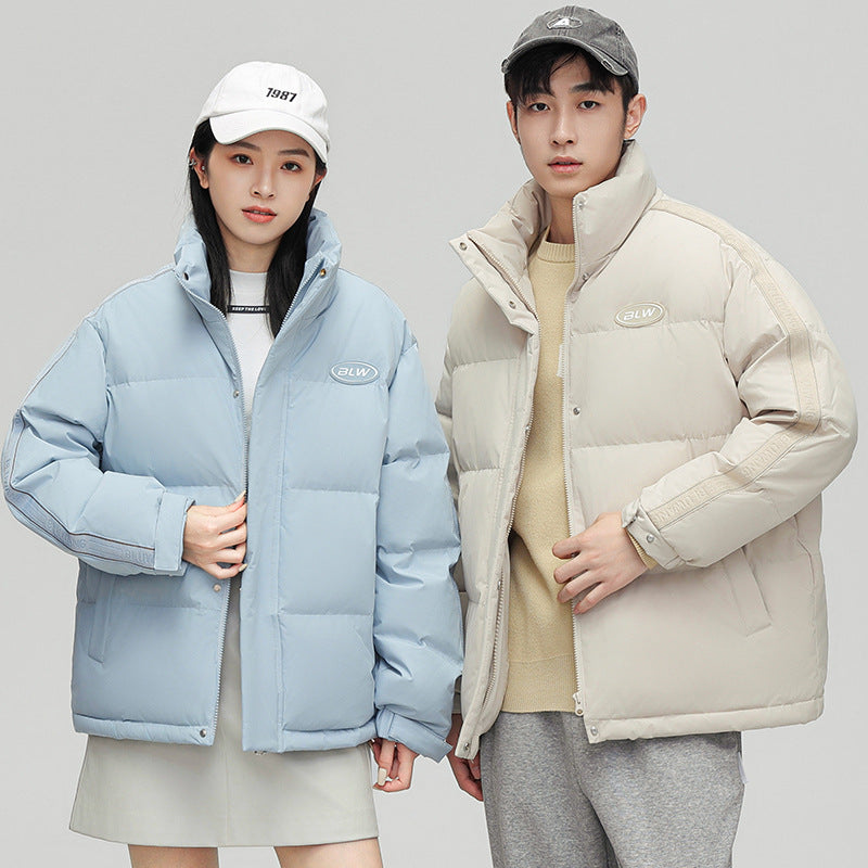 Herren Winterpufferjacke mit hohem Kragen Echoarchiv