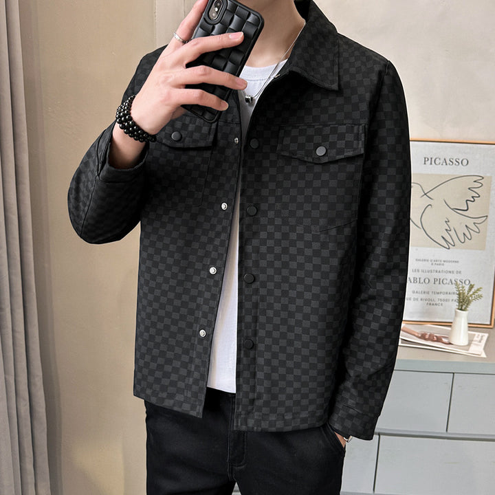 Herren Karierte Overshirt Echoarchiv