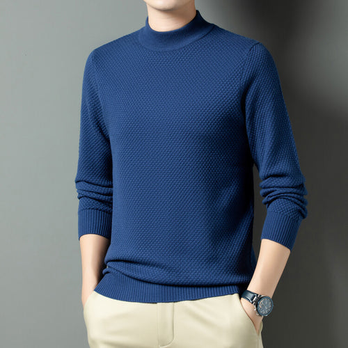 Herren Strukturierter Pullover im modernen Design Echoarchiv