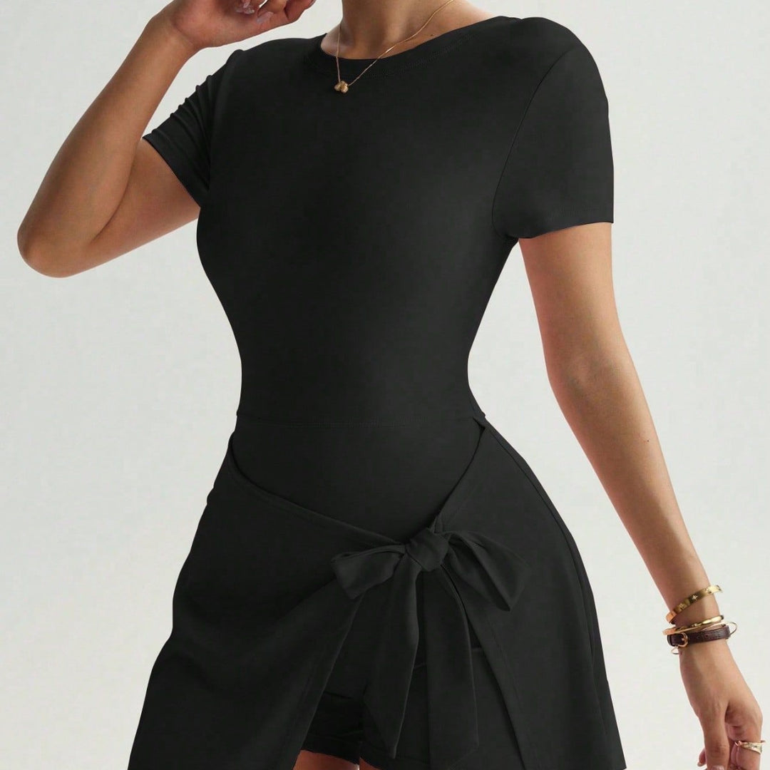 Damen Sportliches Wickel-Kleid Echo Archiv