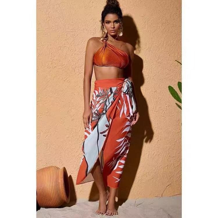Damen Bikini-Set mit asymmetrischem Design und modischen Details Echo Archiv