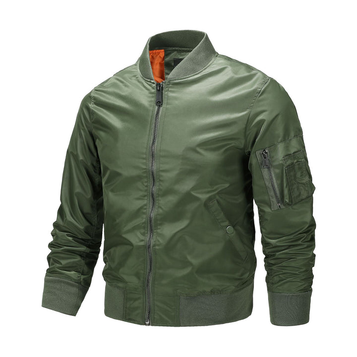 Herren Modische Bomberjacke Echo Archiv