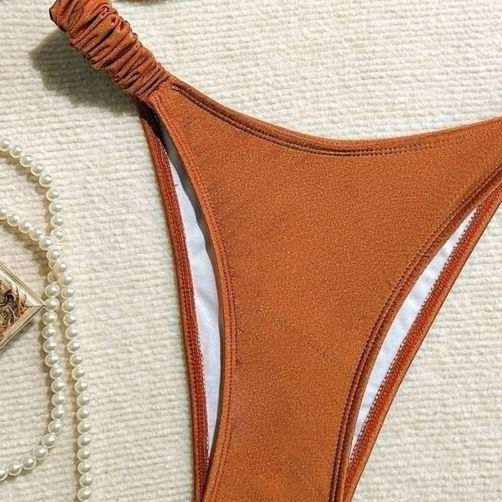 Damen Push-Up-Bikini mit Raffungen und verstellbaren Trägern Echo Archiv