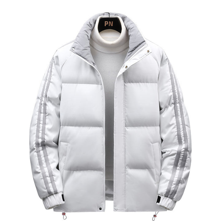 Herren Winterliche Steppjacke mit isolierendem Innenfutter und verstellbarer Kapuze Echoarchiv