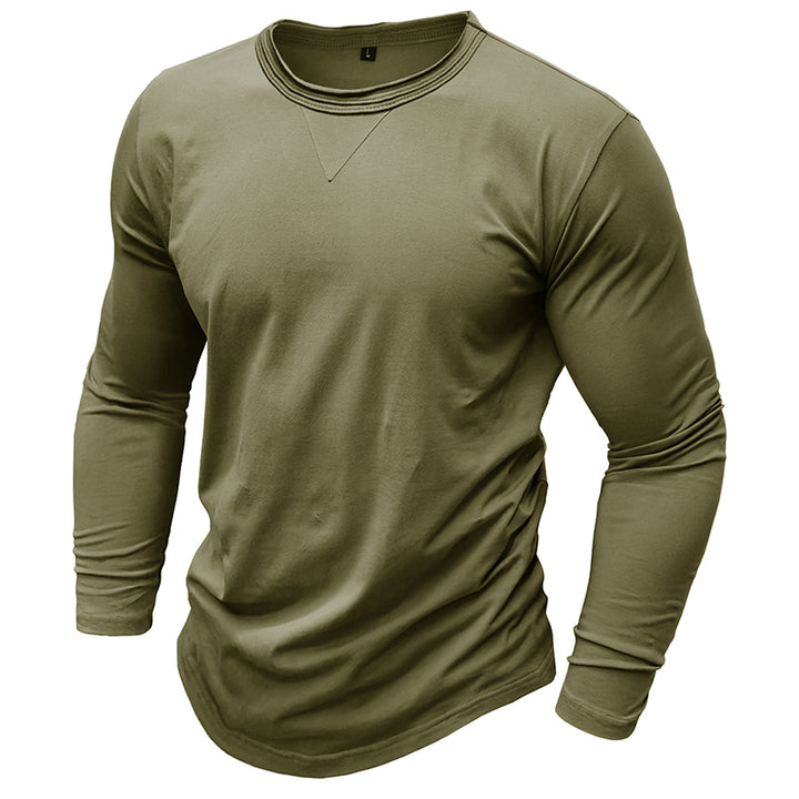 Herren Langarm T-Shirt mit modernem Schnitt und atmungsaktivem Material Echoarchiv