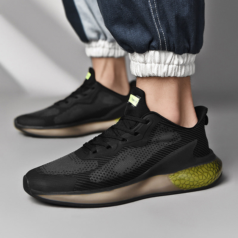 Unisex leichte Strick‑Laufschuhe mit integrierter Fersen‑Luftkapsel – Tavélo