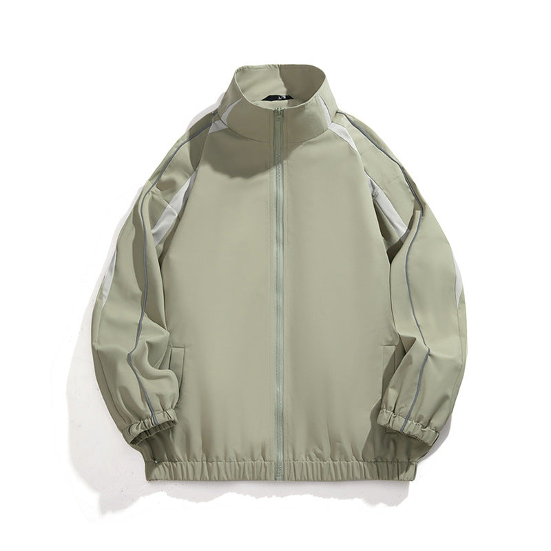 Damen Sportliche Windbreaker-Jacke Echoarchiv