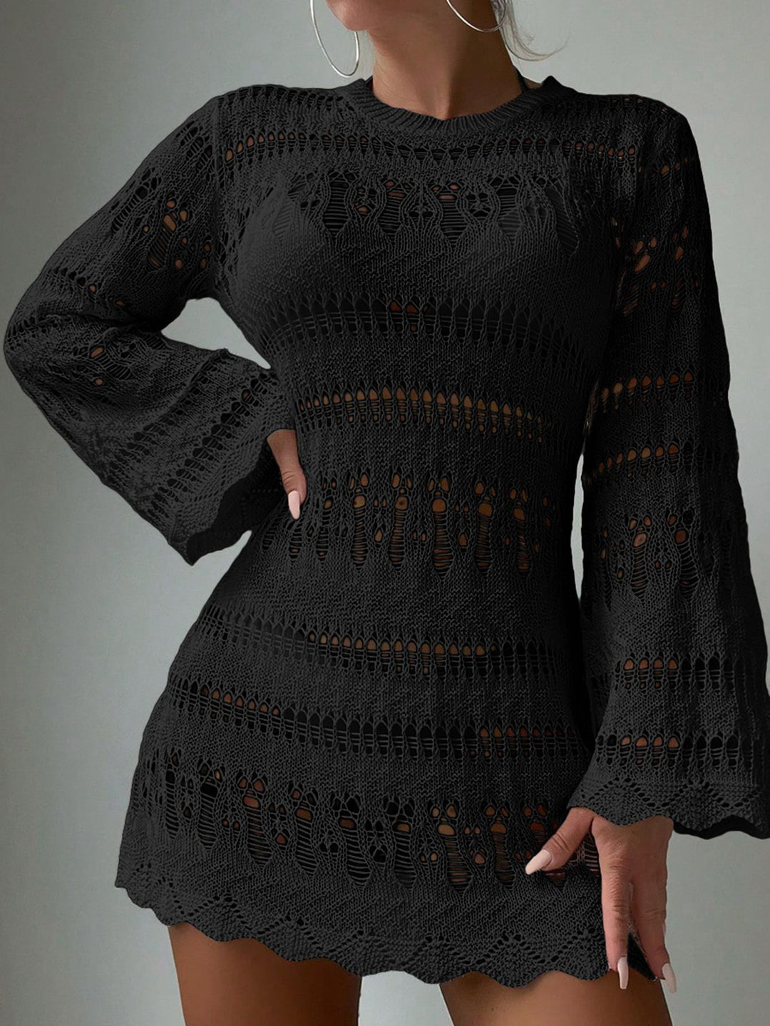 Damen modisches Häkelkleid Echo Archiv