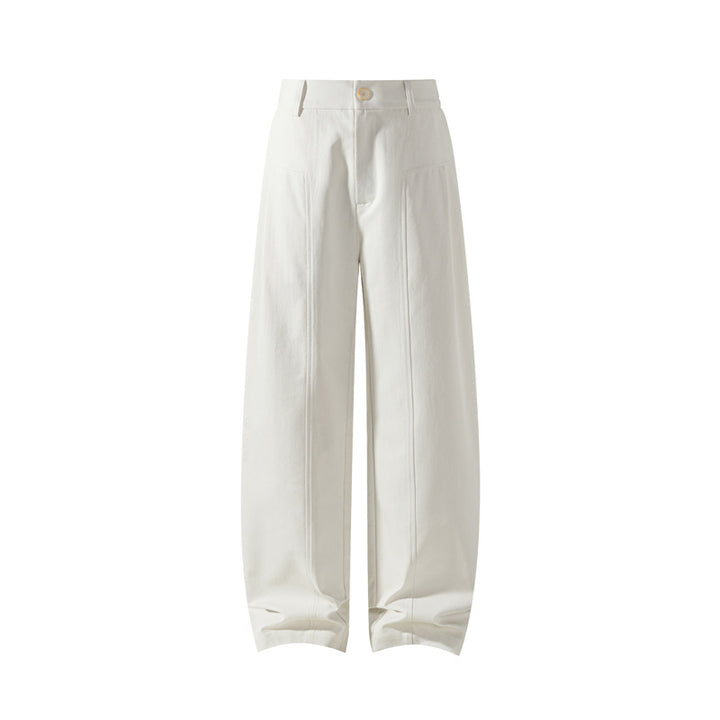 Damen Elegante und weit geschnittene Stoffhose Echo Archiv