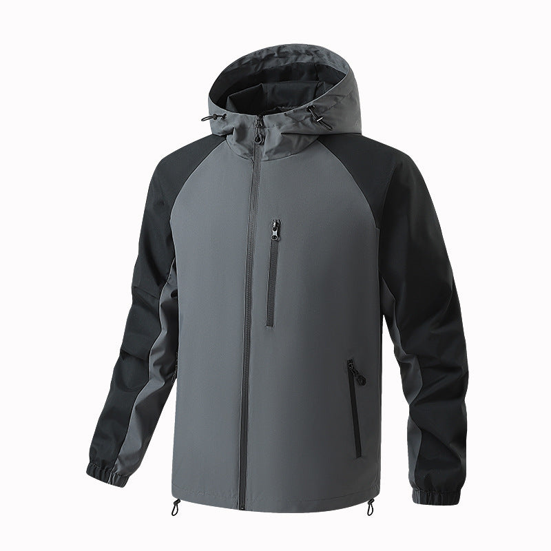 Herren Multifunktionale Regenjacke Echo Archiv