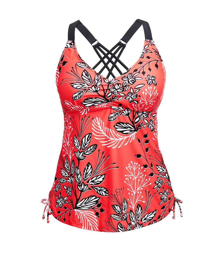 Damen Sportliches Tankini-Oberteil Echo Archiv